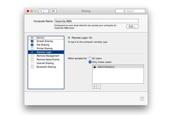 mac remote assistance feature is called